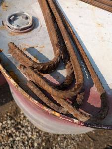 lot 16A image: Set of 5 Rebar Hanging Hooks - Concrete Work