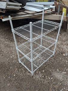 lot 53A image: 3 Tier Wire Rack