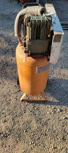 lot 57 image: As Is - Air Compressor - large Stand Up Craftsman