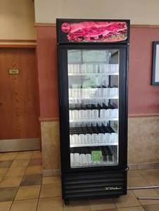 TRUE GEM-26 SINGLE DOOR REFRIGERATOR