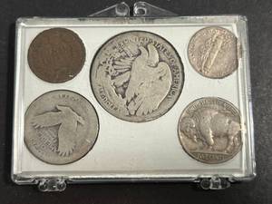 5 COIN US OBSOLETE YEAR SET