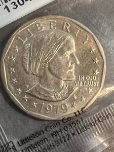 1979 US SUSAN B ANTHONY DOLLAR NARROW RIM UNC