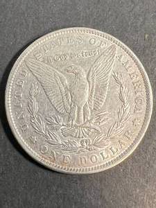 1890 US MORGAN SILVER DOLLAR