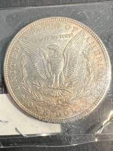 1882 US MORGAN SILVER DOLLAR