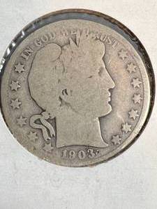 1903-O US BARBER HALF DOLLAR