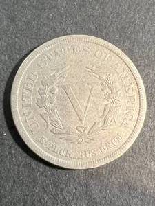1883 NO CENTS US LIBERTY NICKEL