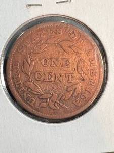 1839 US LIBERTY HEAD LARGE CENT