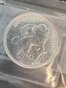 1 TROY OZ .999 FINE SILVER JOHN WICK ROUND