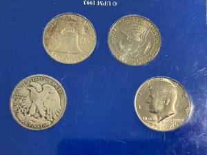 AMERICAN HALF DOLLAR 4 COIN COMMEM SET