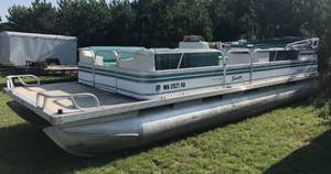 1996 Monark Sun Spa 24 Pontoon