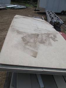lot 16 image: Lot of Assorted Construction Cement Boards and panels