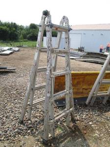 lot 37 image: Multi-Purpose Folding Ladder