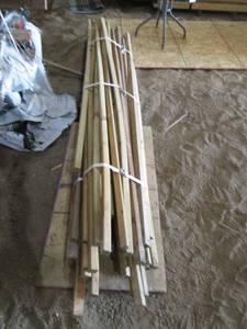 lot 60 image: Assorted Wood Planks Bundle