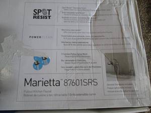 lot 71 image: Moen Marietta 87601SRS Pullout Kitchen Faucet