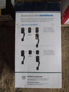 lot 80 image: Camelot Series Handle Set with Deadbolt