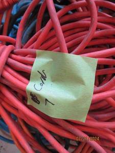 lot 95 image: Assorted Extension Cords Lot