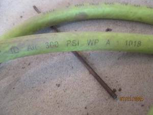 lot 97 image: Lot of 6 Industrial Air Hoses 300 PSI