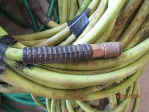 lot 98 image: Lot of 5 Flexzilla Air Hoses - 38 ID, 300 PSI