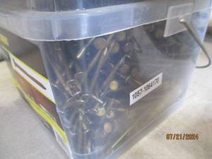 lot 111 image: Grip Rite 16D 3-14 Smooth Shank Sinkers (1,715 Pieces)