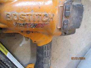 lot 128 image: Bostitch MCN150 Strapshot Metal Connector Nailer