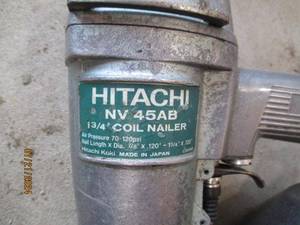 lot 130 image: Hitachi NV-45AB Coil Nailer