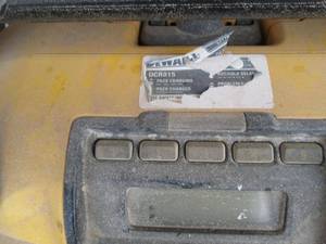 lot 164 image: DeWALT Job Site Radio and Charger DCR015