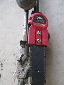 lot 189 image: Husqvarna String Trimmer Plus Pole Saw Attachment