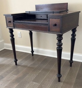 lot 21 image: Vintage Writing Desk