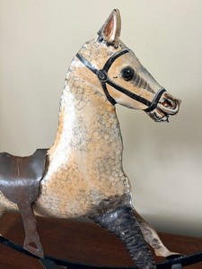 lot 24 image: Decorative Rocking Horse