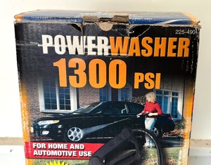 lot 107 image: 1300 PSI Power Washer