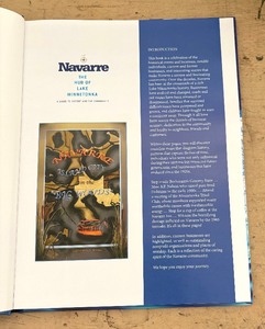 lot 129 image: Navarre The Hub of Lake Minnetonka Book