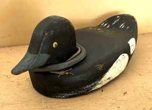 lot 134 image: Vintage Decorative Duck Decoy