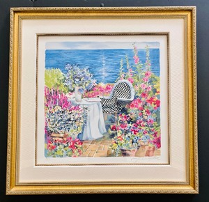 lot 51 image: Seascape Limited Edition Jennifer Mark Signed Lithograph