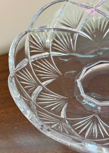 lot 182 image: Mikasa Empire Footed Crystal Bowl