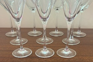 lot 115C image: Variety of Crystal and Clear Glass Stemware