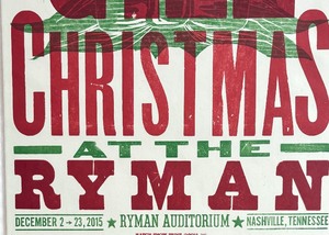 lot 200 image: Amy Grant and Vince Gill Christmas at the Ryman Print