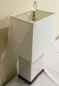 lot 191 image: Lauren (Ralph Lauren Home Brand) Cracked Glaze Ceramic Lamp