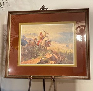lot 28 image: Chief Joseph by John Clymer Fine Art Print Limited Edition wCertificate of Authenticity