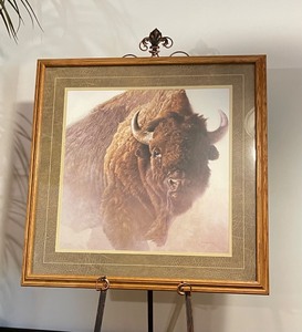 lot 30 image: Chief Buffalo Fine Art Print by Robert Bateman