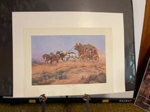 lot 51 image: The Modoc Stage Tombstone-A.T. by Rudolph G. Guzzardi