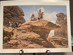 lot 53 image: The Hostiles by Frank McCarhty