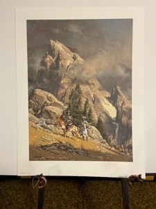 lot 59 image: Crossing the Divide - Limited Edition Signed and Numbered Frank McCarthy Fine Art Print