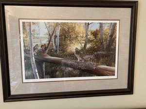 lot 74 image: Van Gilder As Seasons Change Fine Art Print Limited Edition SN