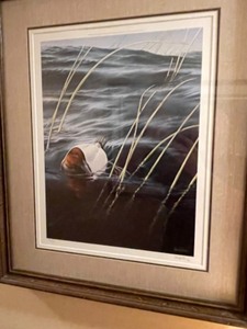 lot 76 image: Solitude - Canvasback - Ron Van Gilder Limited Edition Signed and Numbered