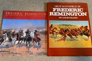 lot 88 image: Great Masterpieces Book by Frederic Remington Hardcover Book
