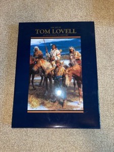 lot 89 image: The Art of Tom Lovell - An Invitation to History Hardcover Book