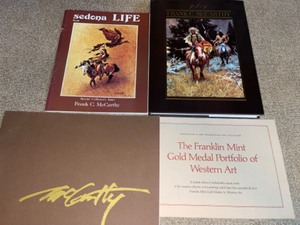 lot 96 image: The Art of Frank C. McCarthy Hardcover Book