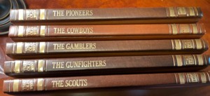 lot 105 image: Set of 5 Time Life Wild West Hardcover Books