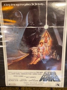 lot 111 image: 1977 Star Wars Poster