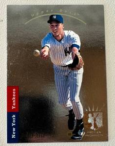 lot 4B image: Derek Jeter RC 1993 Upper Deck SP #279 Premier Prospects RARE Rookie Baseball Card